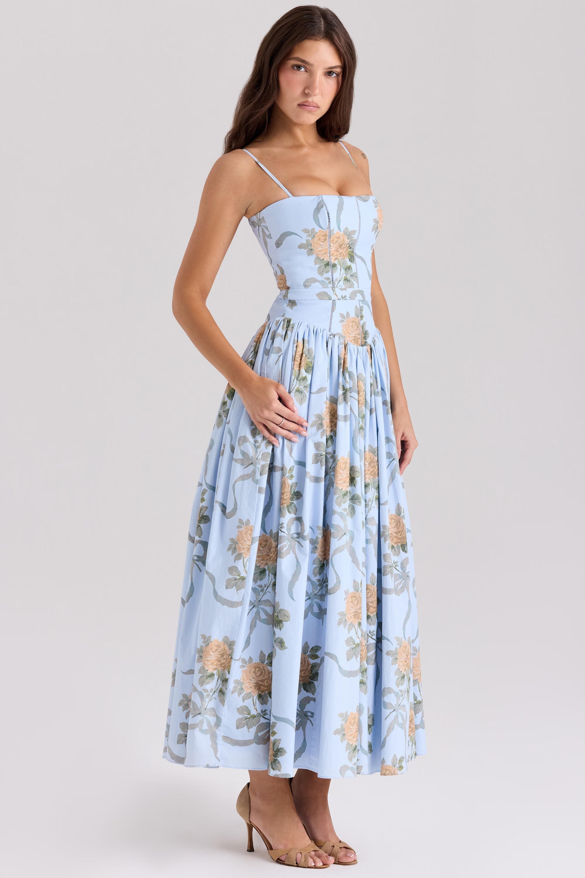 Rosalie Vintage Midi Dress